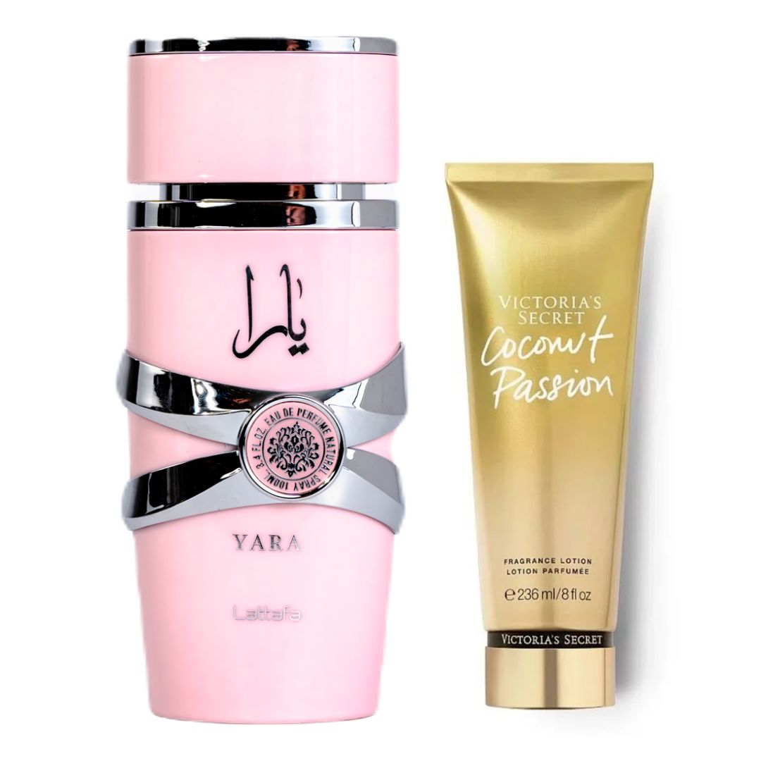 KIT ARABE YARALATAFFA+CREMA COCONUT